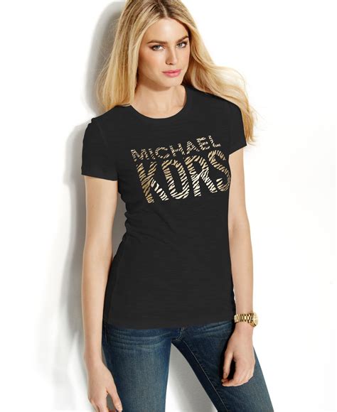 michael kors sleek t shirt|michael kors women's tshirt.